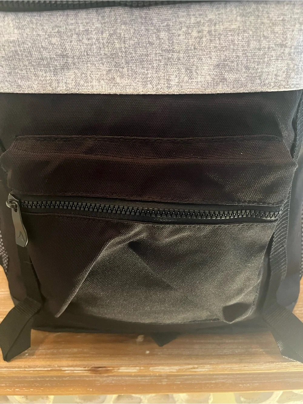 Reebok Unisex Top Loader 18.5 Laptop Backpack Light Heather Gray
